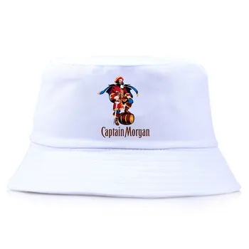 Летняя реверсивная панама капитана Моргана, крутая хлопковая кепка рыбака Унисекс, повседневная одежда и мероприятия на свежем воздухе для мужчин и мальчиков