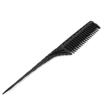 Уход За волосами, Моделирующая расческа для укладки волос, легкая расческа для парикмахерских принадлежностей (черная)