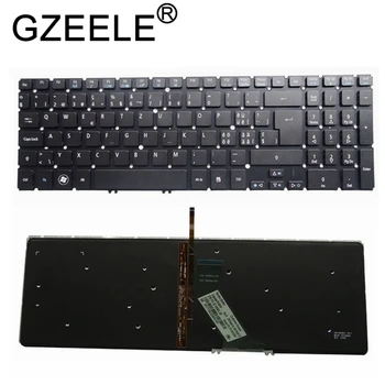 GZEELE новая швейцарская клавиатура для ноутбука SW с подсветкой ACER V5-571G V5-571 V5-551G V5-571P V5-531 M3-581 V5-531P