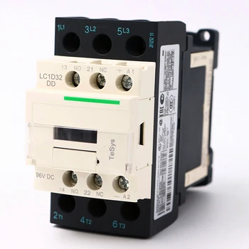 Электрический магнитный контактор постоянного тока LC1D32DD 3P 3NO LC1-D32DD 32A 96V Катушка постоянного тока