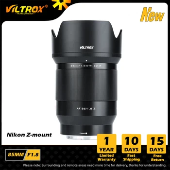 VILTROX 85 мм F1.8 Mark II STM AF Объектив с фиксированным фокусным расстоянием Автофокусировка Портретный Основной Объектив для Камеры Nikon Z-mount Z5 Z50 Z6 Mark II Z7