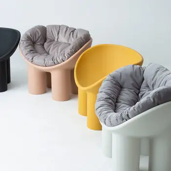 Скандинавская дизайнерская мебель Диван-кресло Кресло на ножках слона Ins Одноместный диван-кресло Ленивый Креативный стул для отдыха на открытом воздухе Meubles