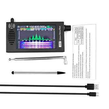 SDR-101 Черное Цифровое радио Из Алюминиевого Сплава Цифровое радио SDR DSP с цифровой демодуляцией CW/AM/SSB/FM/WFM