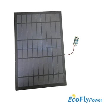 Оптовая продажа Мини-солнечной панели 6V 10W с регулятором солнечной панели CN3791 MPPT