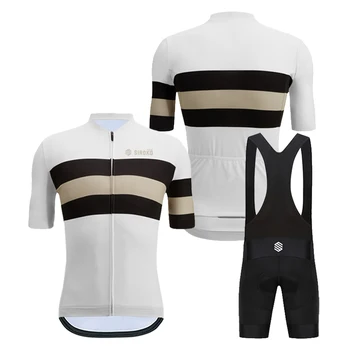 SIROKOTECH 2023, мужская велосипедная рубашка с коротким рукавом, удобный дышащий комплект одежды для велоспорта с защитой от ультрафиолета