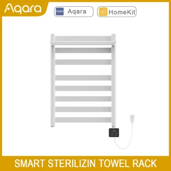 Вешалка для полотенец Aqara Smart Home H1 Zigbee 3.0 LED с сенсорным управлением IPX4 Водонепроницаемый Нагрев Сушка Стерилизация для приложения Apple Homekit