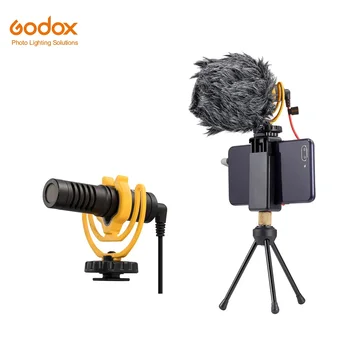 Видеомикрофон Godox VD-Mic Shotgun Универсальный записывающий микрофон для зеркальной камеры iPhone Android Смартфонов Mac Планшетов