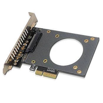 Адаптер U.2 для PCIE Riser PCI Express 3,0x4/X8/X16 для SFF-8639 Адаптер U.2 для Intel 750 2,5 