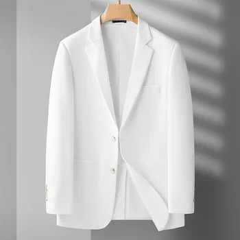 5879-2023 Осенне-зимний новый продукт, мужской костюм, деловая повседневная куртка в сетку, мужская верхняя куртка в западном стиле