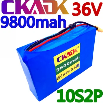 CKADK 10S2P 36V 9.8Ah 450 Ватт 18650 литий-ионный аккумулятор для скутера, скейтборда, электровелосипеда 42V 37V 35E XT60 SM 2P