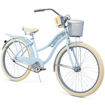 Классический велосипед Cruiser с рамой Perfect Fit, женский, светло-голубой, 26 дюймов