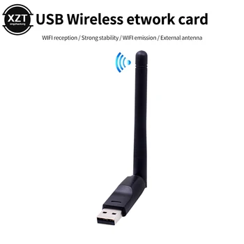 150 Мбит/с Мини USB WiFi Адаптер Беспроводная Сетевая карта Wi Fi Приемник для Настольного ПК Ноутбука 2,4 ГГц Сетевая карта RTL8188/MTK7601