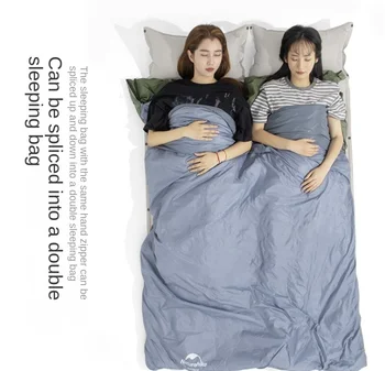 Открытый Походный Конверт, Мини-спальный мешок, Походный коврик для сна, ультралегкий портативный сращивание