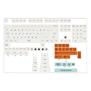 150 Клавишный Пластиковый Тематический Колпачок для ключей XDA Profile Dye-Sub Персонализированные Колпачки для клавиш PBT Для Механической клавиатуры GK61 64 84 96 Layout