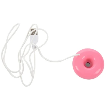 5X Розовый Пончик Увлажнитель USB Офисный Настольный Мини-Увлажнитель Портативный Креативный Очиститель воздуха Розовый