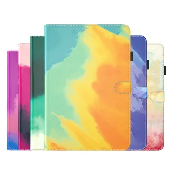 Для Xiaomi Mi Pad MI Pad 5 Pro 11 5G 11 дюймов 2021 Чехол-Книжка Из Акварельной Кожи Чехол-бумажник для планшета Xiaomi Tablet Case