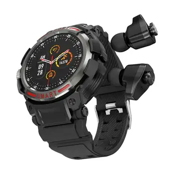 Смарт-часы Gt100 с 1,43-дюймовым HD-экраном, Спортивный Фитнес-браслет с беспроводной Bluetooth-совместимой гарнитурой TWS