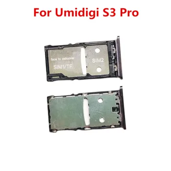 Для мобильного телефона Umidigi S3 Pro, Нового Оригинального держателя SIM1 TF SIM2, Считывателя лотка для sim-карт