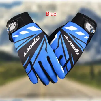 Перчатки Унисекс для велоспорта на открытом воздухе с полными пальцами, MTB Мотоциклетные лыжные нескользящие перчатки для кемпинга, Альпинизма, бега Зимой