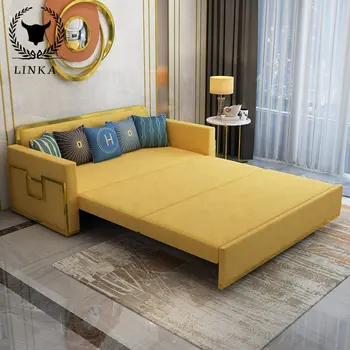 Экономьте место На угловом диване Портативный Раскладной диван-кровать Многоцелевая мебель для гостиной