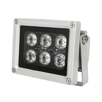 CCTV IR Array светодиоды Осветитель 6 шт. Инфракрасная лампа Наружного водонепроницаемого освещения ночного видения для камеры наблюдения