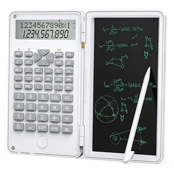 Научные Калькуляторы, 12-Значный, Складной Финансовый Калькулятор, Настольный Калькулятор С Двойным ЖК-дисплеем Для школьного Офиса