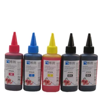 Универсальные 5-цветные чернила для принтеров EPSON Премиум 100 мл 5-цветные чернила BK C M Y для СНПЧ всех принтеров EPSON