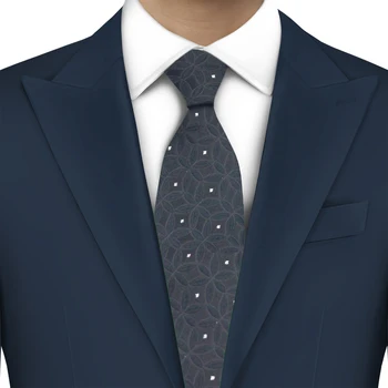 LYL 5,5 см В черный горошек Элегантные Мужские галстуки Роскошный жаккардовый галстук Свадебные аксессуары Подарки для шеи джентльмена Бесплатная доставка
