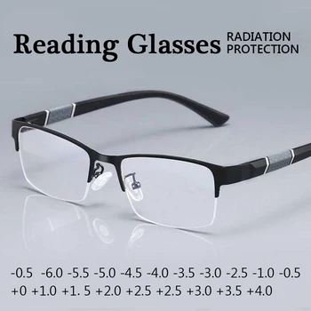 Модные ретро-очки с увеличением, Дальнозоркие очки для чтения, Мужские, женские, офисные, Простые, классические Квадратные, антисиневые Очки