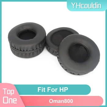Амбушюры для наушников HP Oman800 Earcushions из искусственной кожи, мягкие подушечки, поролоновые амбушюры, черный