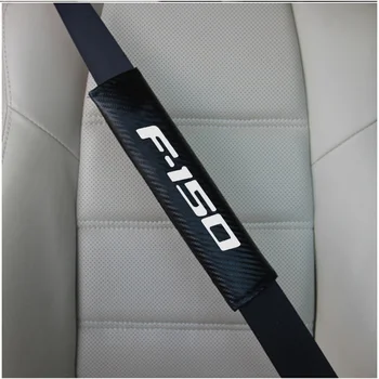 2 шт. Модный Чехол для автомобильного ремня безопасности из искусственной Кожи, наплечники для автомобильного ремня безопасности Ford F150 F-150