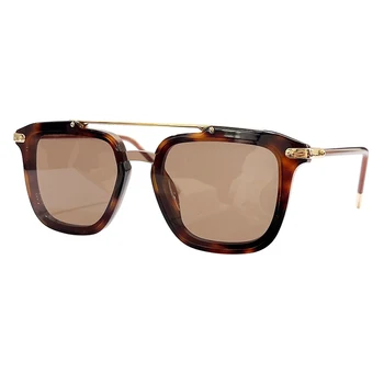 2023 Модные квадратные солнцезащитные очки с металлическим украшением, роскошные брендовые женские солнцезащитные очки для женщин и мужчин UV400 Lentes De Sol