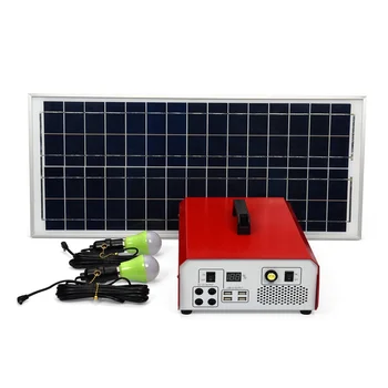 Мини-солнечный генератор мощностью 500 Вт, портативная система солнечной энергии 