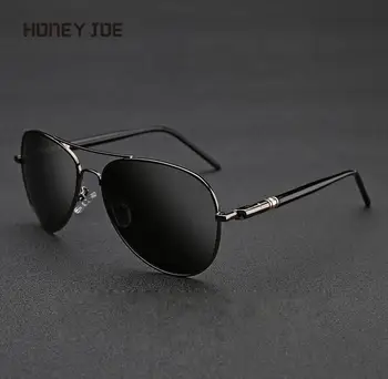 Поляризованные солнцезащитные очки для вождения для мужчин, женщин, очки пилота, брендовые дизайнерские очки ретро-оттенков, Солнцезащитные очки с пружинным шарниром UV400