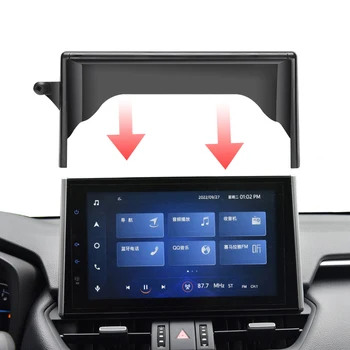 Автомобильный держатель для мобильного телефона Toyota Rav4 2020-2022, крепление для экрана 10,1/8 дюймов, держатель для телефона, Автомобильная Зарядка, Беспроводная поддержка