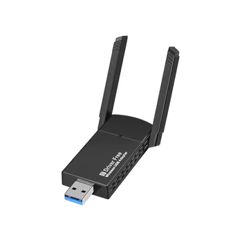Адаптер беспроводной сетевой карты USB WiFi Адаптер 650Mpbs 802.11Ac/B/G/N WiFi Приемник Сетевая карта для ПК Windows