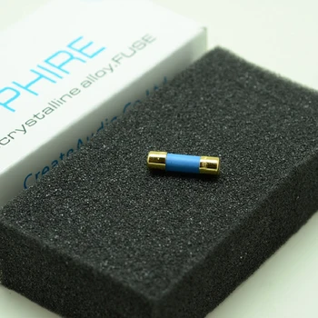 СОЗДАЙТЕ ЗВУКОВОЙ нано-эвтектический сплав со сверхвысокополимерным аудиофильским аудио предохранителем Sapphire Fuse