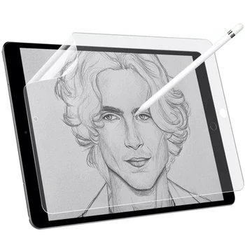 Матовая пленка Для iPad Paper Feel Защитная пленка для экрана Для Рисования iPad Air 4 5 10.9 Pro 11 9.7 10.2 7/8/ 9th Mini 5 6 Пленка для письма