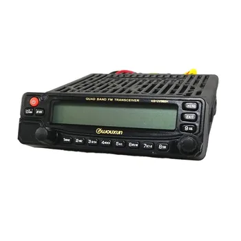50 Вт приемопередатчик мобильного радио UHF VHF HF Wouxun UV980P Автомобильное радио четырехдиапазонная автомобильная рация