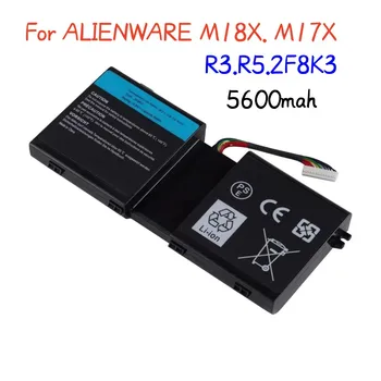 Оригинальный аккумулятор 14.8V5600mah для ноутбука ALIENWARE 2F8K3 M18X M17X R3 R5 большой емкости с длительным временем использования