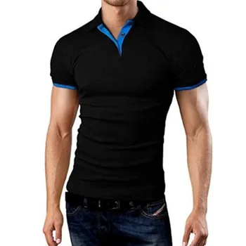 A2201, повседневная мужская футболка с короткими рукавами, однотонный пуловер, мужская футболка