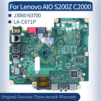LA-C671P Для Lenovo AIO S200Z C2000 Материнская плата 00UW292 00UW290 11S03T438ZZZ 11S03T7440ZZZ J3060 N370 Универсальная материнская плата для ноутбука