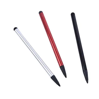 2 В 1 Емкостная и резистивная ручка, стилус для рисования на сенсорном экране для iPhone/iPad/Планшета/ПК, Емкостная ручка