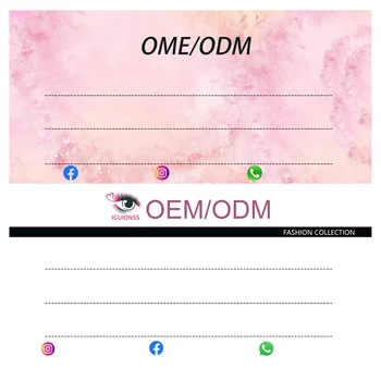 ODM OEM для частного логотипа DIY наращивание ресниц Персональные ресницы Дизайн логотипа название eyelash