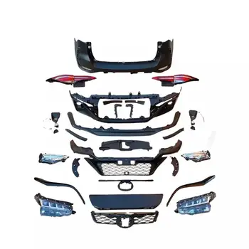 Высококачественный Автомобильный Рестайлинг Бампера для пикапов Toyota Fortuner До Legender 15-20 Обновление до 2021 года с подсветкой
