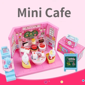Набор игрушек для детского мини-кафе, игра в японскую еду, миниатюрная модель сцены, игровой дом, игрушка в подарок