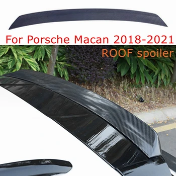 Спойлер Из Углеродного Волокна Для Porsche Macan 2018 2019 2020 2021, Высококачественные Спойлеры На Крыло, Крышу, Заднюю Дверь