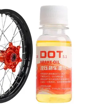 Тормозная жидкость Dot 5.1 Гидравлическая жидкость для стабильной работы Расходные материалы для верховой езды Тормозное масло Велосипедное Первой необходимости для шоссейных велосипедов MTB