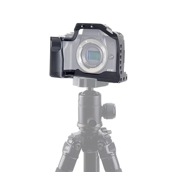 Алюминиевая Клетка для камеры DSLR FOTGA для Кинопроизводства, Стабилизатор, Удлинительная Рама для Canon EOS M50 Mark II/M50/M5, Беззеркальная камера