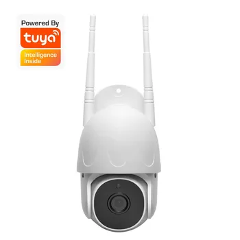IP-камера Tuya Wifi 1080P HD, 2-мегапиксельная Гуманоидная система обнаружения движения, двухстороннее аудио, Беспроводная камера Видеонаблюдения PTZ